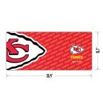 YouTheFan NFL Kansas City Chiefs Logo Series Desk Pad