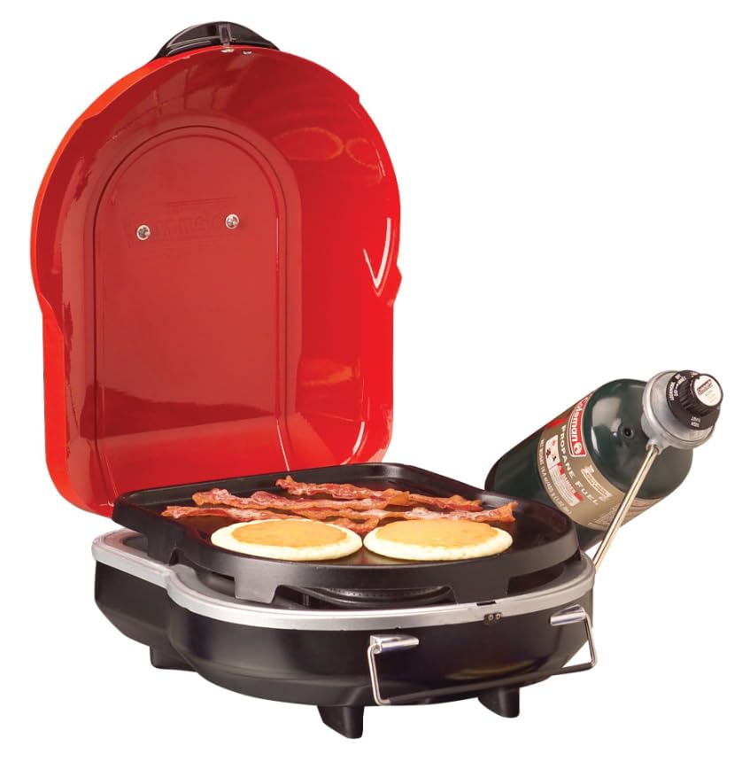Portable Coleman Fold N Go Propane Grill