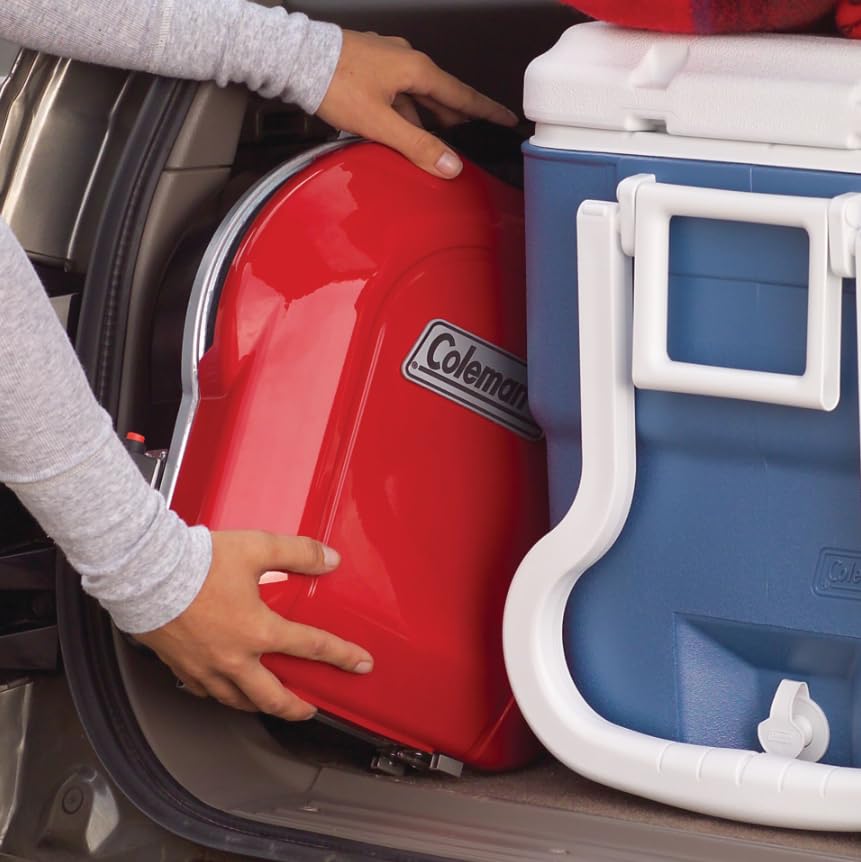 Portable Coleman Fold N Go Propane Grill