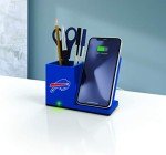 SOAR NFL Wireless Charger and Desktop Organizer, Buffalo Bills