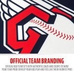 Franklin Sports MLB Cleveland Guardians Pickleball Paddle - Official MLB Team Pickleball Paddles - USAP (USAPA) Approved Premium Quality Pickleball Paddles - Authentic Team Logos + Colors