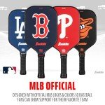 Franklin Sports MLB Cleveland Guardians Pickleball Paddle - Official MLB Team Pickleball Paddles - USAP (USAPA) Approved Premium Quality Pickleball Paddles - Authentic Team Logos + Colors