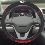 FANMATS 21374 Kansas City Chiefs Embroidered Steering Wheel Cover