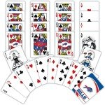 MasterPieces - NFL Playing Cards, Officially Licensed Buffalo Bills Football Deck, Family Games for Adults and Kids, Standard Index