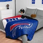 FOCO Buffalo Bills NFL Team Color Wordmark Weighted Blanket