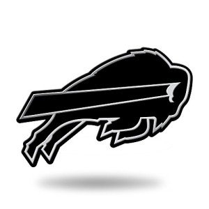 Rico Industries NFL Buffalo Bills Chrome Finished Auto Emblem 3D Sticker
