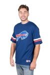 Ultra Game Men's Standard Jersey V-Neck Mesh Stripe T-Shirt, Team Color Updated