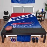 FOCO Buffalo Bills NFL Team Color Wordmark Weighted Blanket