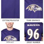 Ultra Game Men's Standard Jersey V-Neck Mesh Stripe T-Shirt, Team Color Updated