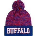 YANGUMGUAN Buffalo Beanie Hat for Men and Women Super Soft Football Knit Pom Beanie Hat Warm Winter Beenie Toque Watch Cap for Football Fans One Size