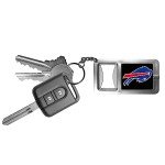 NFL Siskiyou Sports Fan Shop Buffalo Bills Flashlight Key Chain with Bottle Opener One Size Black