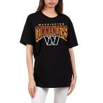 Junk Food Clothing x NFL - Washington Commanders - Bold Logo - Unisex Adult Short Sleeve Fan T-Shirt for Men and Women - Size X-Large