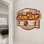 YouTheFan NFL Washington Commanders Fan Cave Sign for Office