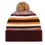 Washington Beanie Hat Football Knit Hats Winter Cuffed Stylish Beanie Cap Sport Fans Fashion Toque Cap