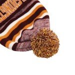 Washington Beanie Hat Football Knit Hats Winter Cuffed Stylish Beanie Cap Sport Fans Fashion Toque Cap
