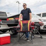 Kijaro Sports Fan Folding Chair, 26" L x 35.5" W x 37" H, Washington Commanders