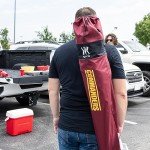 Kijaro Sports Fan Folding Chair, 26" L x 35.5" W x 37" H, Washington Commanders