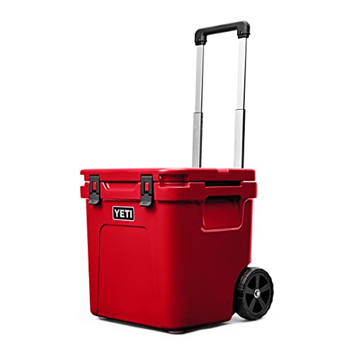 YETI Roadie 48 Wheeled Cooler - Rescue Red