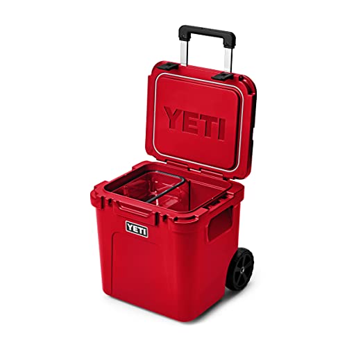 YETI Roadie 48 Wheeled Cooler - Rescue Red