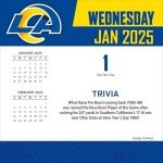 Turner Sports Los Angeles Rams 2025 Box Calendar (25998053045)