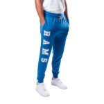 Ultra Game NFL Men's Super Soft Game Day Jogger Sweatpants, Los Angeles Rams, Team Color Stripe, Large