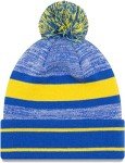 New Era Unisex-Adult NFL Official Sport Knit Classic Cuffed Knit Pom Beanie Hat (Los Angeles Rams)