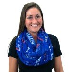 Littlearth Buffalo Bills NFL Sheer Infinity Scarf
