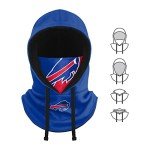 FOCO Buffalo Bills NFL Drawstring Hooded Gaiter