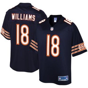 NFL PRO LINE Men's Caleb Williams Navy Chicago Bears Team Player Jersey