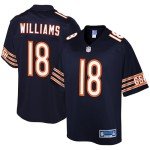 NFL PRO LINE Men's Caleb Williams Navy Chicago Bears Team Player Jersey