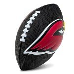 Franklin Sports NFL Arizona Cardinals Football - Kids Foam Football - Soft Football - Mini Size - Perfect for Gameday - 8.5" 3D Logos!