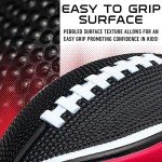 Franklin Sports NFL Arizona Cardinals Football - Kids Foam Football - Soft Football - Mini Size - Perfect for Gameday - 8.5" 3D Logos!