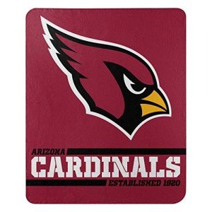 Northwest NFL Arizona Cardinals 50x60 Fleece Split Wide DesignBlanket, Team Colors, One Size (1NFL031040080RET)