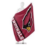 Northwest NFL Arizona Cardinals 50x60 Fleece Split Wide DesignBlanket, Team Colors, One Size (1NFL031040080RET)