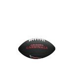 WILSON Sporting Goods NFL Arizona Cardinals Team Logo Football , Black, Mini Size