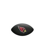WILSON Sporting Goods NFL Arizona Cardinals Team Logo Football , Black, Mini Size
