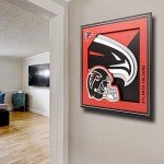 YouTheFan NFL Atlanta Falcons 3D Logo Series Wall Art - 12x12