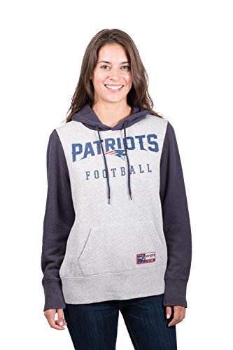 Patriots Women's Fleece Hoodie Pullover Sweatshirt