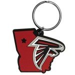 Siskiyou Sports Unisex NFL Atlanta Falcons Home State Flexi Key Chain, Red, Standard