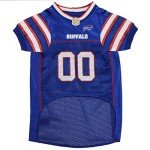 Pets First Buffalo Bills Dog Jersey, X-Large, Buffalo Bills Colors, Poly-mesh and Satin, Pull On, NFL Jerseys, Unisex, Breathable, for All Breed Sizes