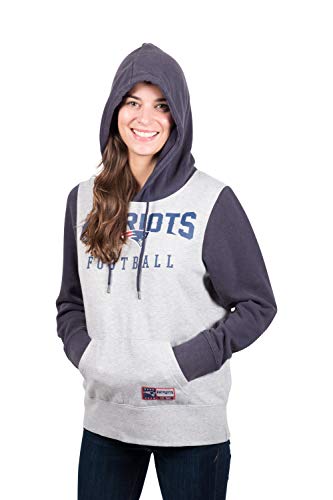 Patriots Women's Fleece Hoodie Pullover Sweatshirt
