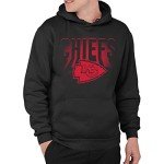 Junk Food Clothing x NFL - Kansas City Chiefs - Team Spotlight - Unisex Adult Pullover Fleece Hoodie for Men and Women - Size 3X-Large