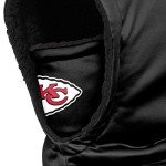 FOCO Kansas City Chiefs NFL Black Hooded Gaiter, adult (SVNFGRHDSN)