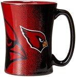 NFL Arizona Cardinals Mocha Mug, 14-ounce, Black