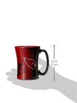 NFL Arizona Cardinals Mocha Mug, 14-ounce, Black