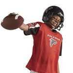 Franklin Sports Atlanta Falcons Kids NFL Uniform Set - Youth NFL Team Jersey, Helmet, Pants + Apparel Costume - Official NFL Gear -Youth Medium