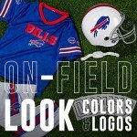 Franklin Sports Buffalo Bills Kids NFL Uniform Set - Youth NFL Team Jersey, Helmet, Pants + Apparel Costume - Official NFL Gear -Youth Medium