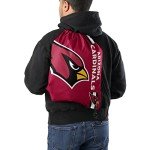 FOCO Arizona Cardinals NFL Big Logo Drawstring Backpack