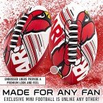 Franklin Sports NFL Arizona Cardinals Football - Youth Mini Football - 8.5" Football- SPACELACE Easy Grip Texture- Perfect for Kids !