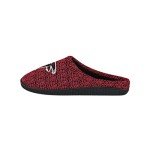 FOCO NFL Atlanta Falcons Men's Poly Knit Cup Sole Slipper, Team Color, Medium (9-10)